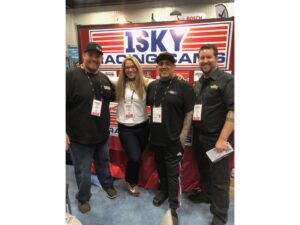 CHE hanging out with the Street Outlaws at PRI